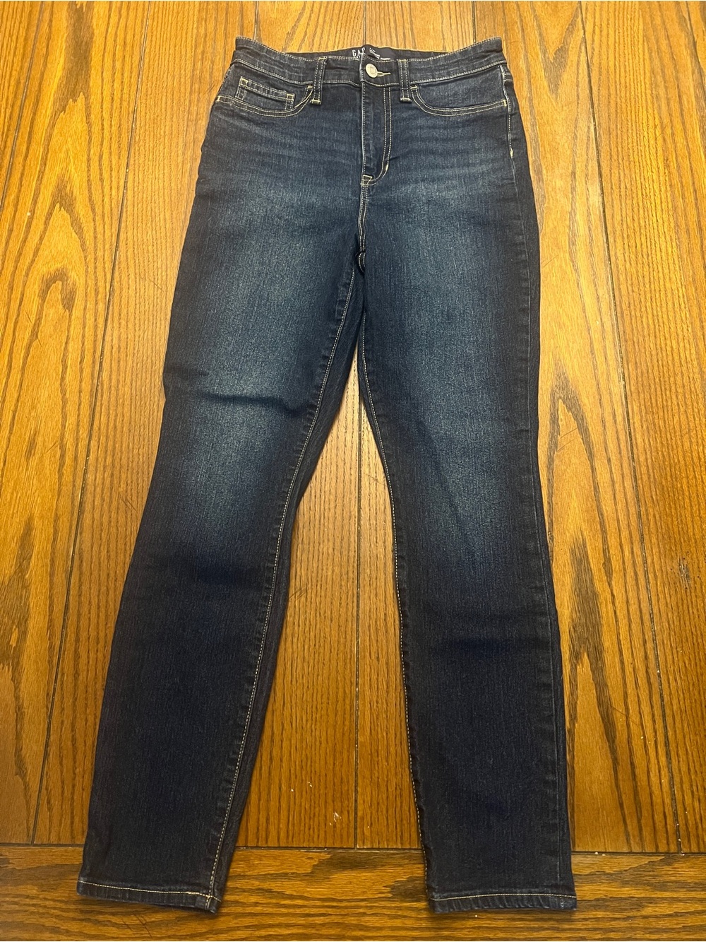 GAP High Rise Favorite Jegging Jeans Women’s 4/27 Dark Moon Skinny Stretch